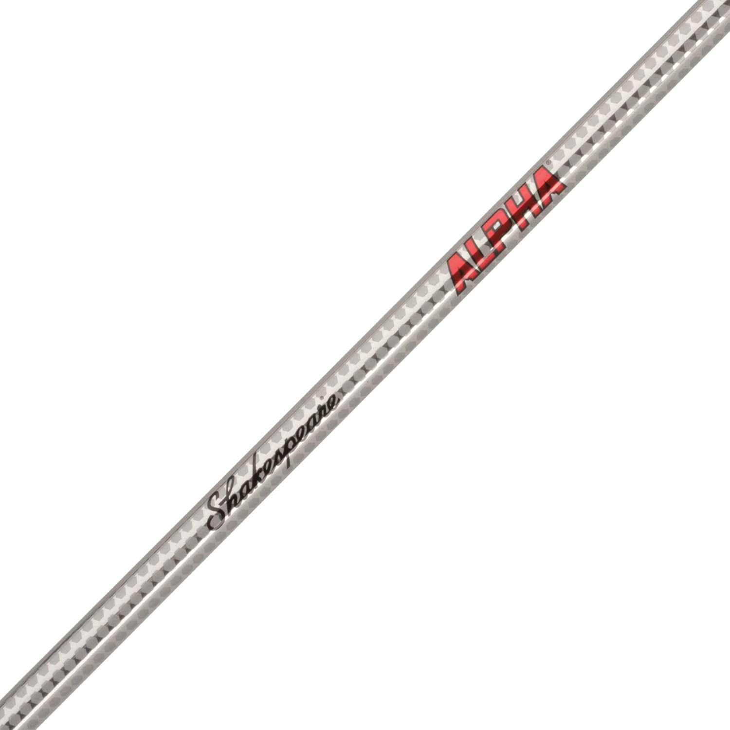 Alpha Medium 6' Low Profile Fishing Rod and Bait Cast Reel Combo (2 Piece),Black, White - Image 3